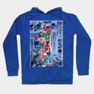 Street Style Design Graffiti NYC Tags Hoodie